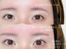 ナラ(nala.)/眉毛スタイリング×まつ毛パーマ