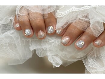 シャットネイル(CHATTE NAIL)/爪育デザインネイルAコース