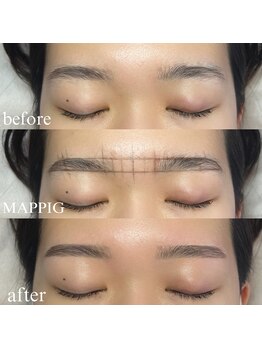 ビューティーサロン グリップ(beauty salon GRIP)/骨格診断付アイブロウマッピング