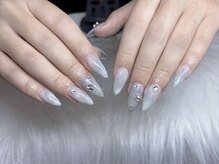 ネイルズバー 新宿店(Nails Bar)/アイスグレーグラデ