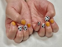 トータルビューティー ハナコ/オレンジ×ダルメシアン