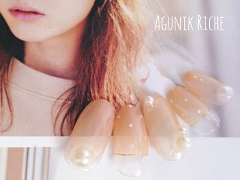 アグニークリッシェ(Agunik Riche)/【ドットネイル】