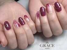 グレース ネイルズ(GRACE nails)/ニュアンスボルドー