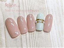 ネイルサロン フェリーチェ(felice)/【定額ネイル】¥7480