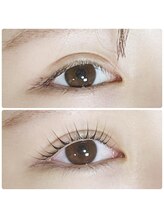 ラグザ(Luxza)/立ち上げ目尻タレ目デザイン