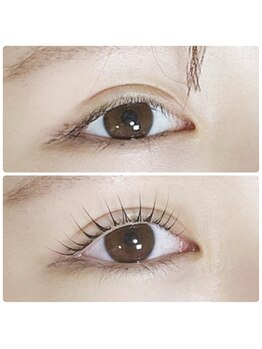 ラグザ(Luxza)/立ち上げ目尻タレ目デザイン