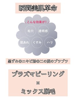 ディアント(DIANT)/プラズマピーリング脱毛導入