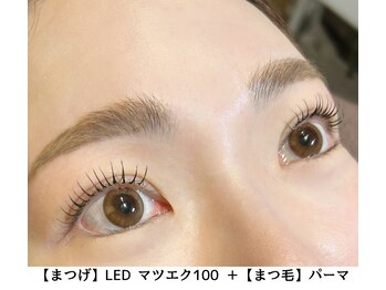 ヴィラアンドテラス(Villa×terrace)/LEDマツエク100 ＋ マツパ