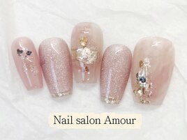 キラキラ春夏のネイル¥7980