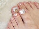 キラキラフットネイル★