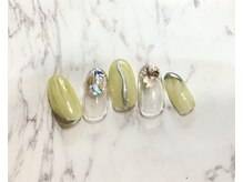 ミンクスタイル 浜松町店/メタリック気×ニュアンスネイル