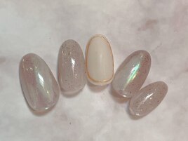 砂ジェル×オーロラニュアンス