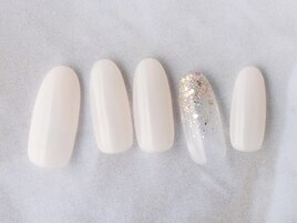 シンプル☆ホワイトネイル