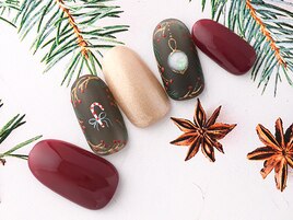 クリスマスネイル