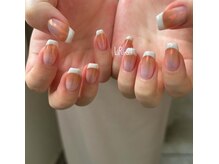 リリ ネイルアンドアイラッシュ(LiRi nail&eyelash)/フレンチネイル