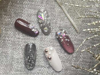 プロモート 岡山城下店(Promote)/クリスマスネイル【岡山】