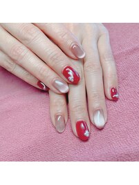 大人可愛いレッド×マグネット