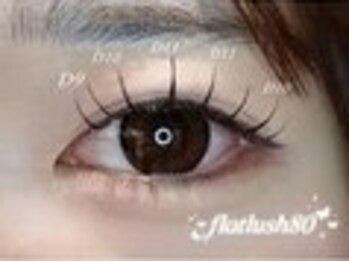 ナナリスボン 福岡(NANA LISBON)/フラットラッシュ８０本