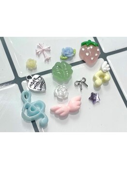 カラー・パーツの種類が豊富