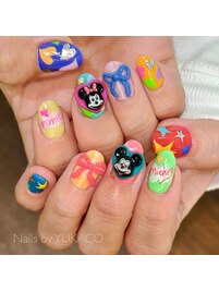 キャラクターネイル