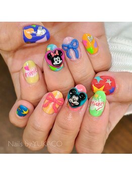 リグネイルスタジオ(Lig nail studio)/キャラクターネイル