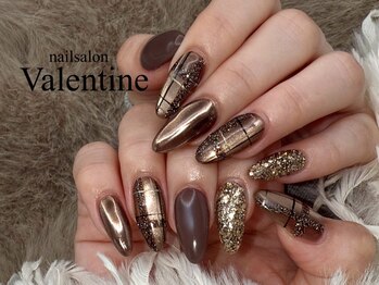 ネイルサロン ヴァレンタイン(nailsalon Valentine)の写真/snsフォロワー5万人の最新デザイン!季節ごとに変わる定額ネイルはオフィスから派手めまで対応可能♪