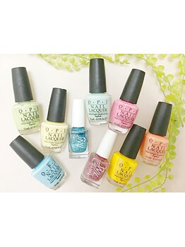 マニキュアメニューのあるサロン