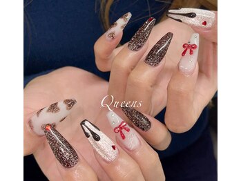 クイーンズビューティーサロン 新宿本店(Queen's beauty salon)/チップ長さ出しやり放題