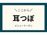 ここから↓↓【耳つぼ】