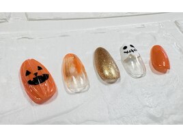 ハロウィンネイル