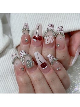 クイーンズビューティーサロン 新宿本店(Queen's beauty salon)/チップ長さ出し10本やり放題