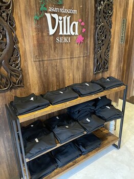 アジアンリラクゼーション ヴィラ 関店(asian relaxation villa)/お着替え棚☆