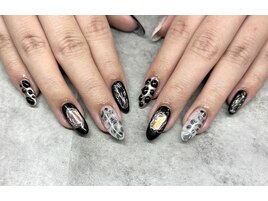 個性派★ブラックネイル