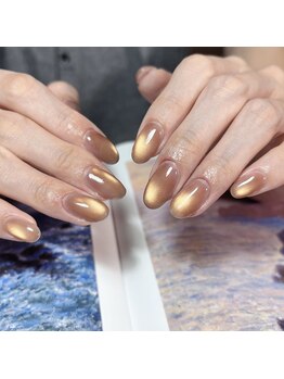 マグネット/ブラウン/オレンジ