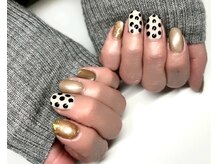 シエルビューティークロップ(Ciel Beauty CROP)/ドットネイル☆