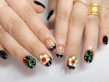ヌル ネイル 新宿(NURU NAIL)/個性派/持ち込み/アートネイル