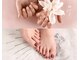 ビューティールームウィズ(beauty room w/)の写真/夏のトレンドは足元に！主婦の方もオフィスでも楽しめるシンプルネイルで季節の彩りを準備しませんか☆
