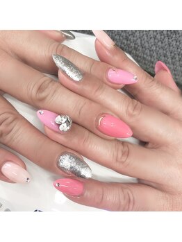 ネイルサロン クール(Nailsalon Coeur)/ピンクネイル