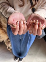 ネイルルーム オルポノ(Olupono)/アニマル×ニュアンスデザイン