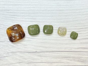 ロバル ネイルアンドまつげ(LOBAL)/フットネイルG‐16