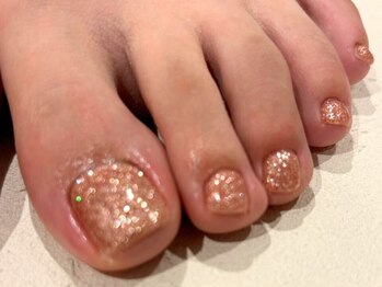 チャーム(charmu.)/フラッシュフットネイル