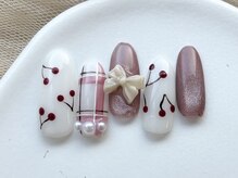 リアン(LIAn.)/さくらんぼネイル/定額8000円
