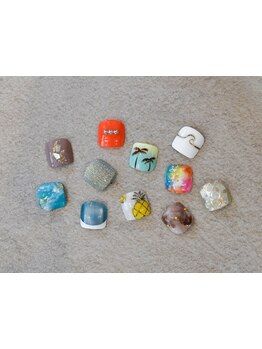 フットネイルがおすすめのサロン
