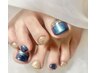 【YUKINO限定】FOOT　親指1本アート￥７５００→６５００（オフ代は別途）