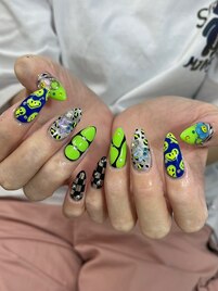 個性派ネイル