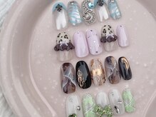 ゆめかわ、ガーリー、大人上品なネイルが得意です！