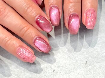 カシータ(casita)の写真/上品なオフィス向けシンプルネイルならココ！持ち込みデザインや長さ出しも◎+500円でパラジェルに変更OK☆