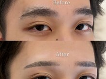 ジレース オモテサンドウ(JILEYES omotesando)/メンズ眉毛パーマ/眉毛