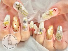 ネイルズガッシュ 川崎店(NAILsGUSH)/ワンホン/マグネット/冬/パーツ