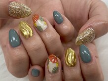 ディーネイル 池袋(D-nail)/【山崎】お正月ネイル